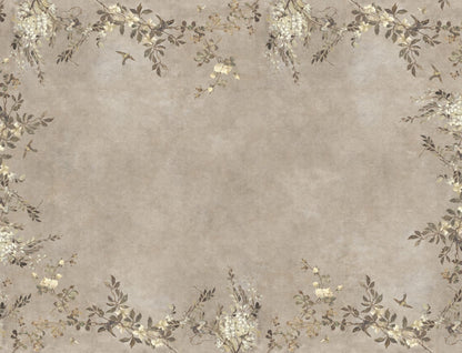 Luca Rectangle – Beige – Custom sized wallpaper mural (per m²)