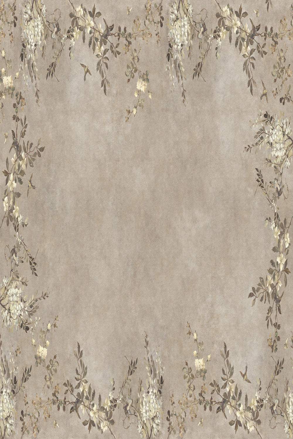 Sample – Luca Rectangle – Beige – custom sized wallpaper mural (per m²)