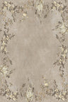Luca Square – Beige – custom sized wallpaper mural (per m²)
