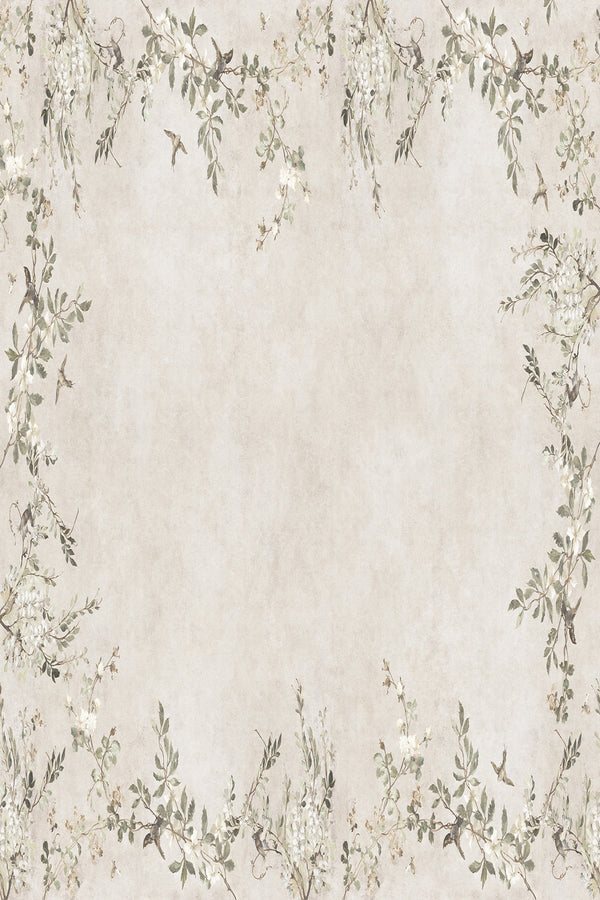 Sample – Luca Rectangle – Sand – custom sized wallpaper mural (per m²)