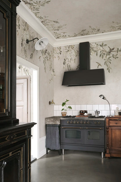 Luca Rectangle – Sand – Custom sized wallpaper mural (per m²)