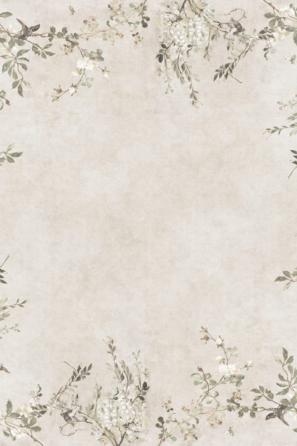 Luca Rectangle – Sand – Custom sized wallpaper mural (per m²)