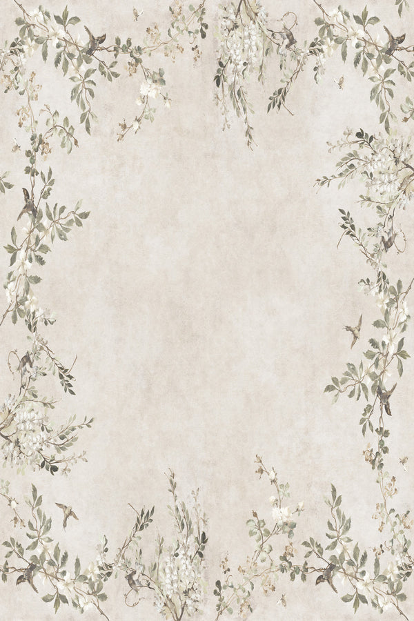 Sample – Luca Square – Sand – custom sized wallpaper mural (per m²)