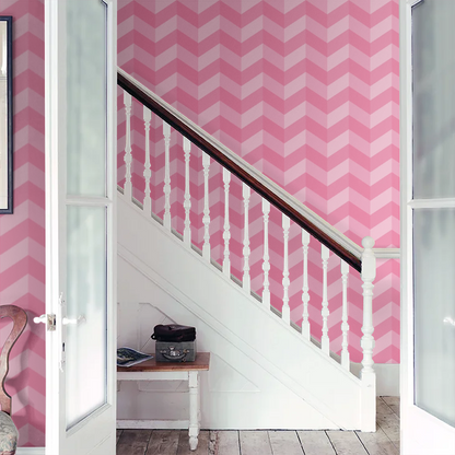 Illusion Chevron - Ohpopsi - Hot Fushcia