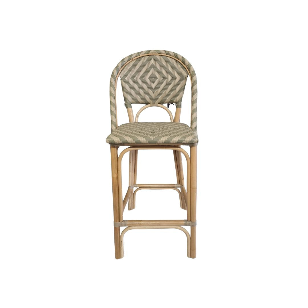 Barcelona Cane Bar Stools - ASK US FOR A DELIVERY QUOTE