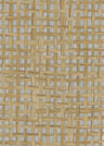 Burlap Safari Grasscloth Wallpaper - Camel (On Silver)