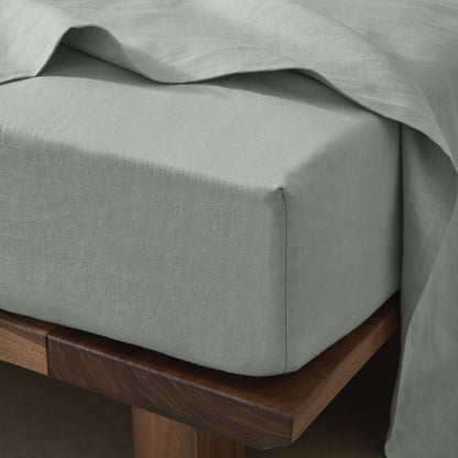 Ravello Linen Bed Sheet - Fitted