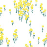 Scatter Daisy Florence Broadhurst Wallpaper - Sunflower