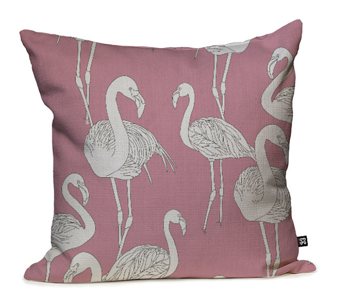 Deco Flamingo Wallpaper - Super Wide