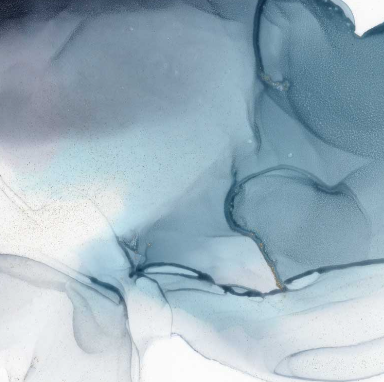 Blue & Grey Abstract - Custom sized wallpaper mural (per/m2)