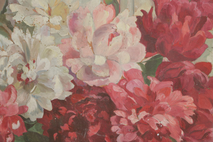 Tableau Fleurs - Custom sized wallpaper mural (per/m2) - Easy-Hang Wallpaper