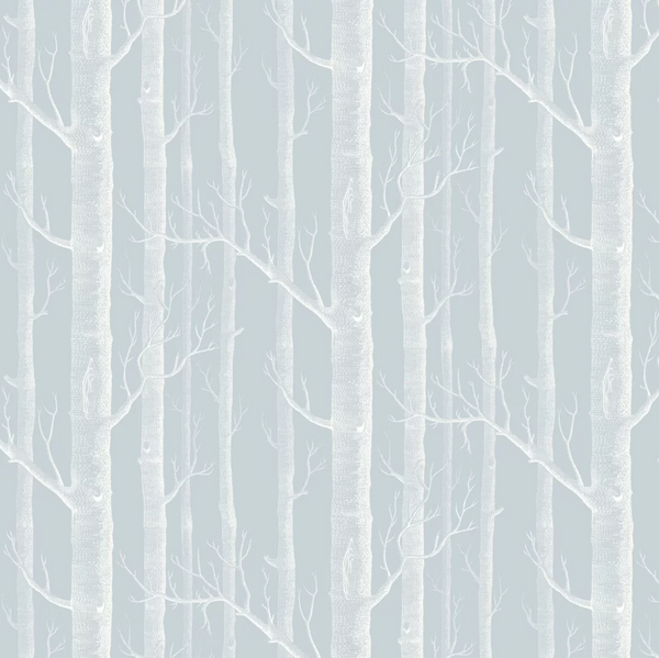 Sample - Cole & Son - Woods Wallpaper - Teal