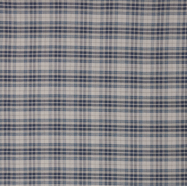 Sample - Highlands Upholstery Fabric - Blue