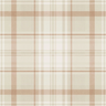 Kirkham Check - Plaid Wallpaper - Orange