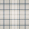 Kirkham Check - Plaid Wallpaper - Navy