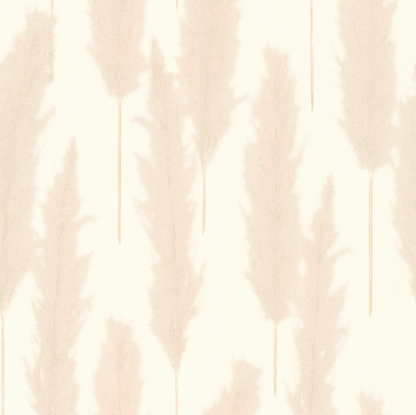 Brushed Grass Wallpaper - Cream