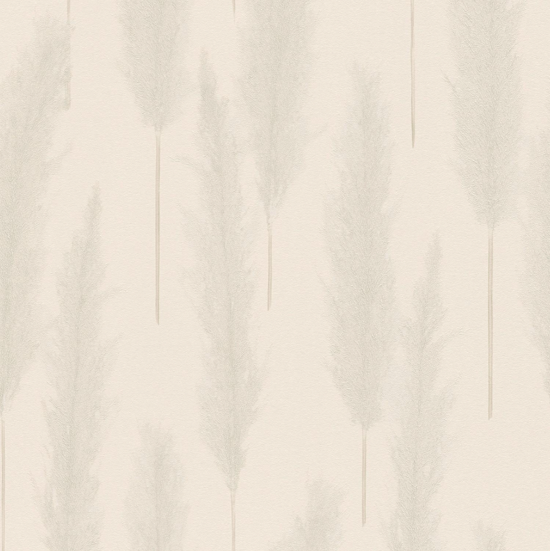 Brushed Grass Wallpaper - Beige