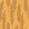 Brushed Grass Wallpaper - Ochre