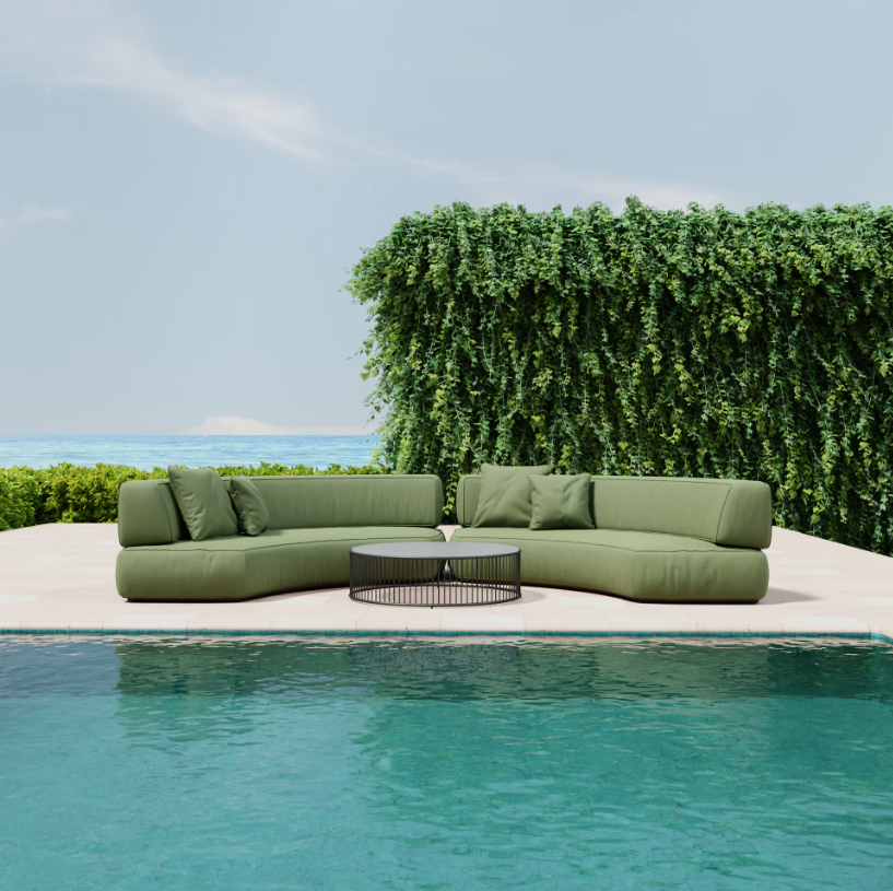 Mykonos Cloud Upholstery Fabric - Outdoors