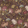 Reverie - Floral Custom Sized Wallpaper Mural (per/m2) - Ruby Gold