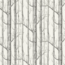 Woods Wallpaper - Cole & Son - Black/White