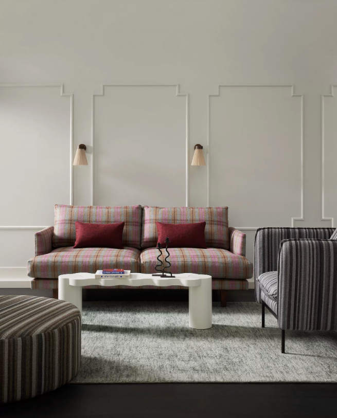 Highlands Upholstery Fabric - Terracotta