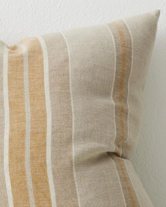 Franco Linen Stripe Cushion Cover - Linen - Discontinuing