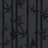 Waya Bamboo Wallpaper - Charcoal