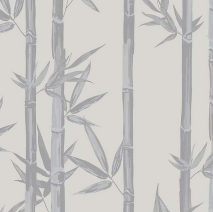Waya Bamboo Wallpaper - Grey