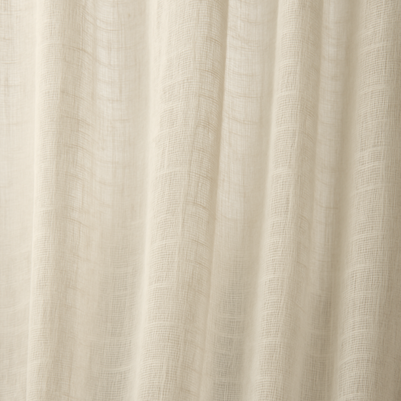 Lux Linen Sheer Curtain Fabric