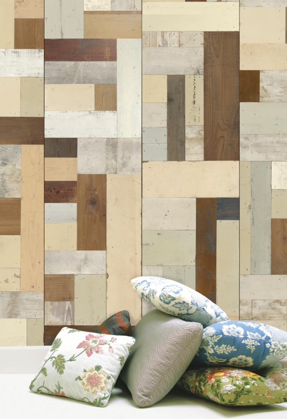 Piet Hein Eek 'Scrapwood Series' Wallpaper - Mosaic