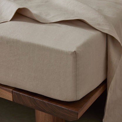 Ravello Linen Bed Sheet - Fitted