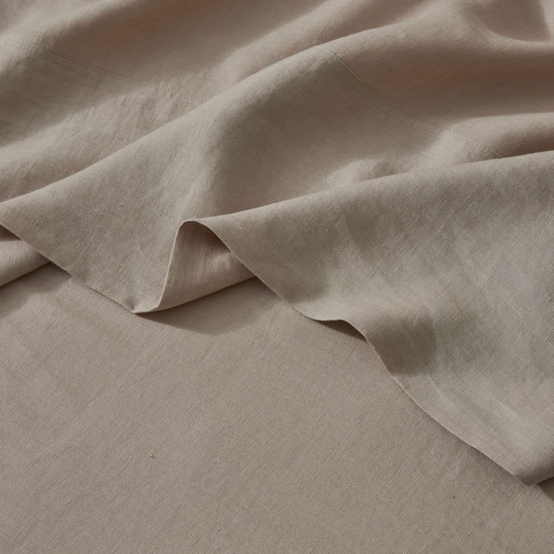 Ravello Linen Bed Sheet - Flat