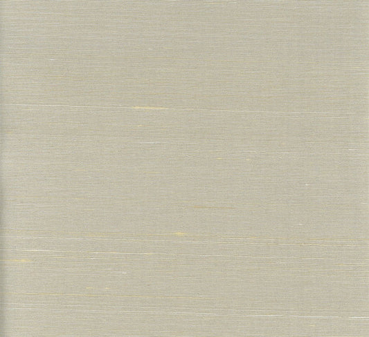 Silk Road WIDE Wallpaper - 100% Silk - Green Taupe