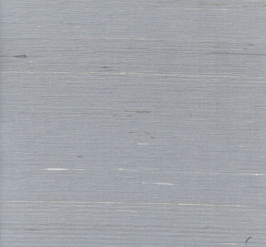 Silk Road WIDE Wallpaper - 100% Silk - Smokey Blue