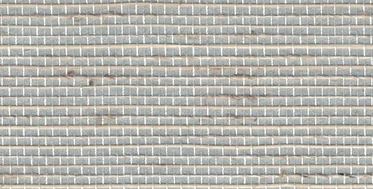 Shimmery Grasscloth Wallpaper - Silver Grey