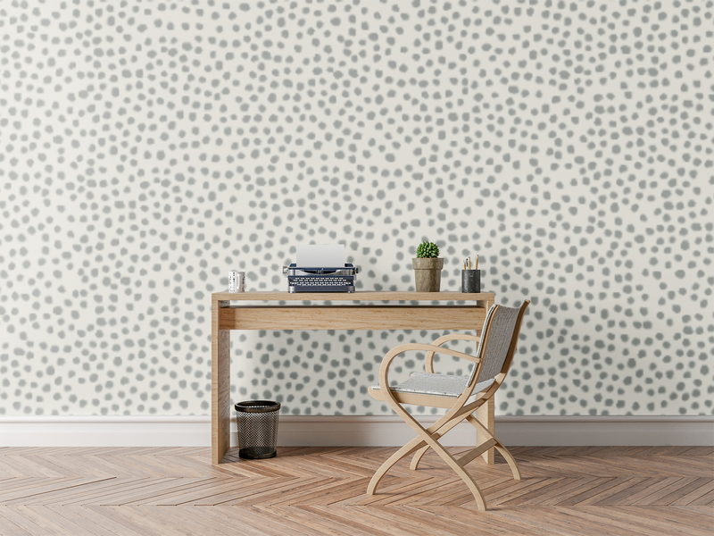 Soft Dots Spots Wallpaper Mural - Customisable