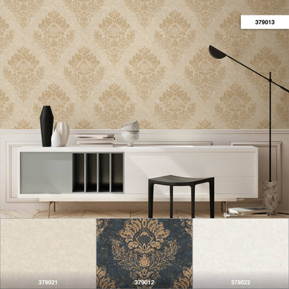 St. Petersberg Baroque Wallpaper - Gold