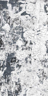 Safari Shabby Chic Wallpaper Mural - Steel