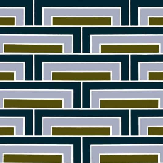 Steps Florence Broadhurst Wallpaper - Currents