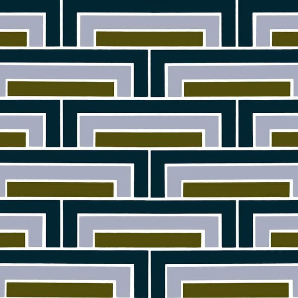 Sample – Steps Florence Broadhurst Wallpaper - Currents