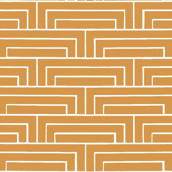 Sample – Steps Florence Broadhurst Wallpaper - Sunset