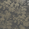Natoru - Japanese Metallic Cranes Wallpaper - Charcoal/Gold