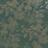 Natoru - Japanese Metallic Cranes Wallpaper - Green/Gold