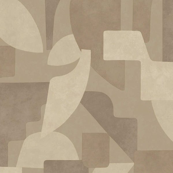 Sample - Geo Linnet - Geometric Wallpaper - Neutral
