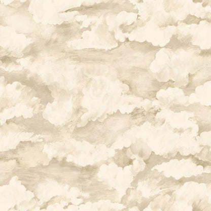 Sora - Tranquil Cloud Wallpaper - Cream