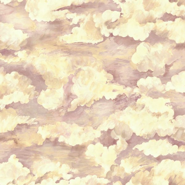 Sora - Tranquil Cloud Wallpaper - Coral