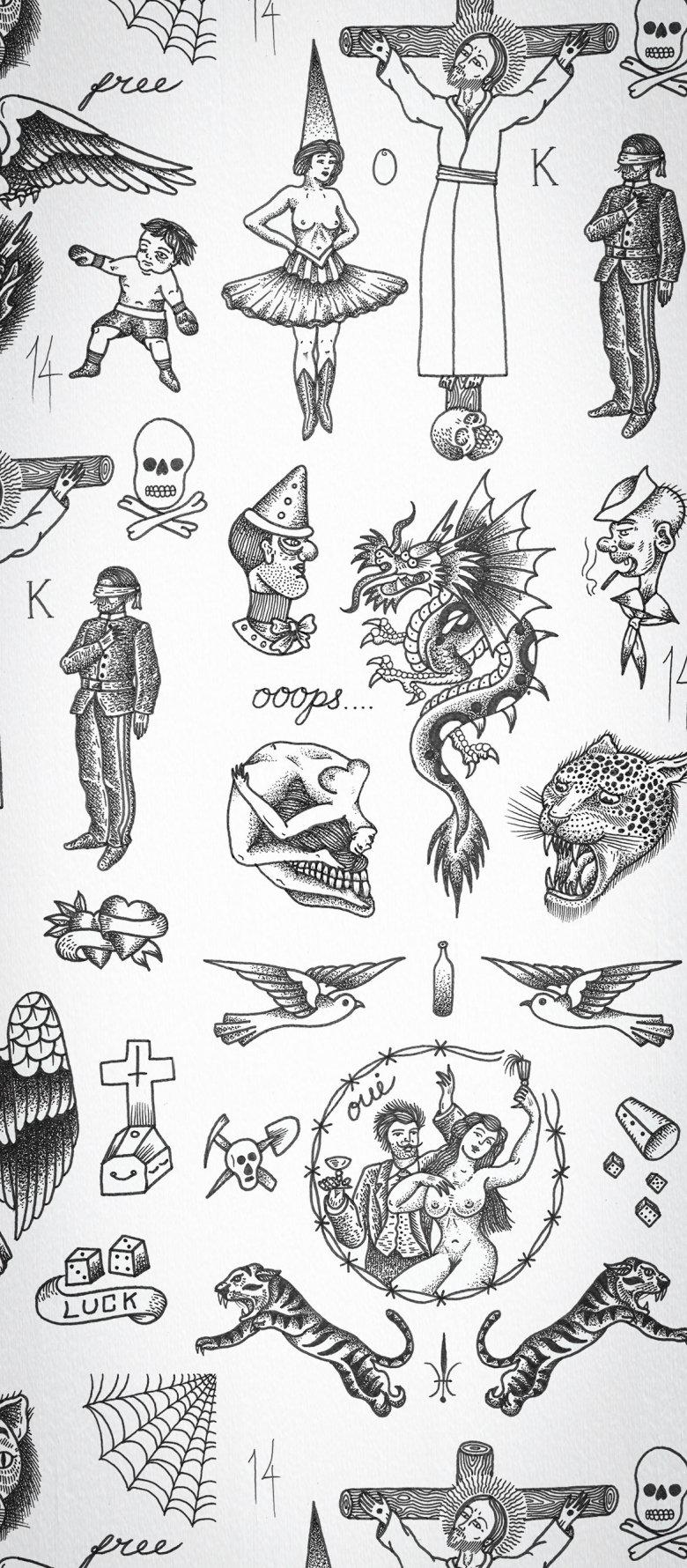 Tattoo Flash Wallpaper - Original