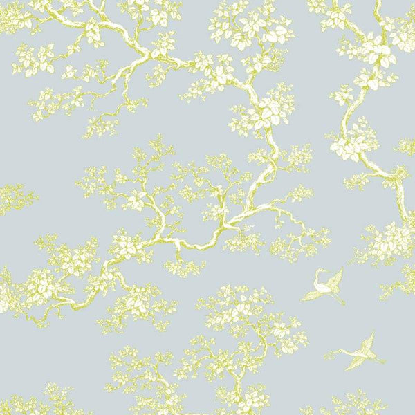 Sample – The Cranes - Florence Broadhurst Wallpaper - Source