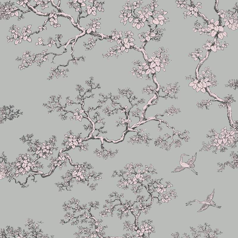 Sample – The Cranes - Florence Broadhurst Wallpaper - Day Dream